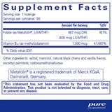 PureMelt B12 Folate SF