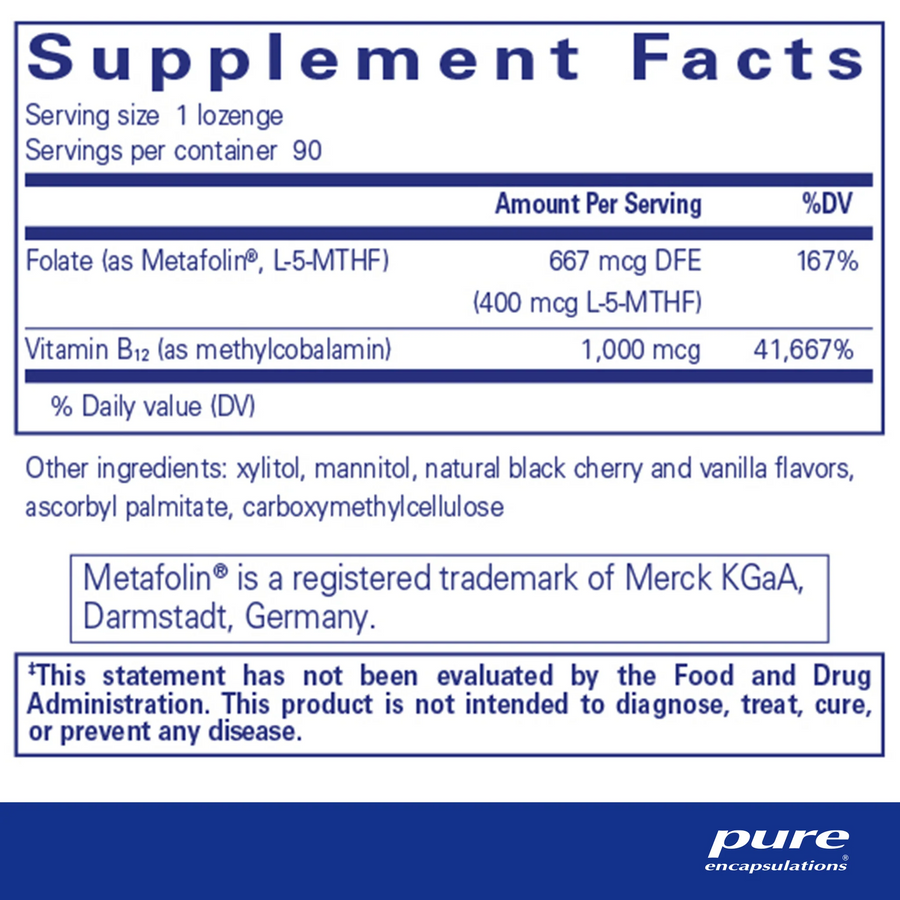 PureMelt B12 Folate SF