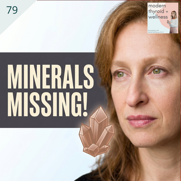 You Might Not Be Sick—You Might Be Mineral Deficient: The Hidden Root Cause of Fatigue, Brain Fog, and Hormone Imbalance with Caroline Alan