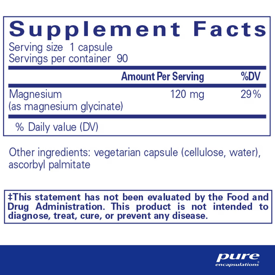Magnesium (Glycinate) 90 capsules
