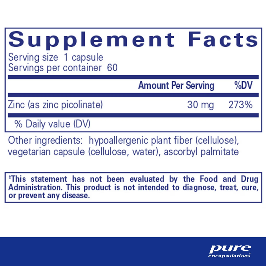 Zinc 30 (60 capsules)